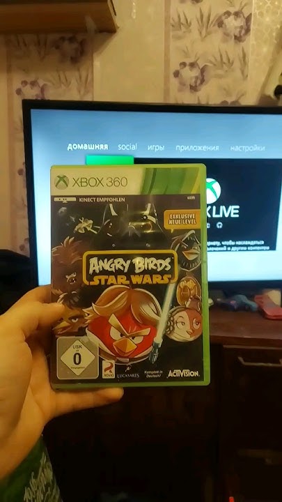 Игры икс бокс 360 Angry Birds Star Wars x box 360 лицензия колекция игр ...
