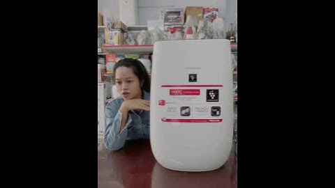 Hướng dẫn sử dụng Máy lọc không khí Sharp FP-J40E-W 23W Thái Lan  hàng chính hãng #maylockhongkhi