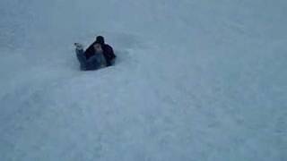 redneck sledding