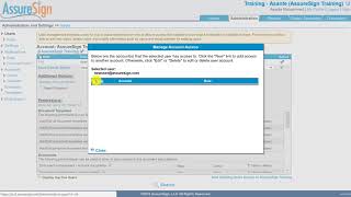 How to set up a Floating User