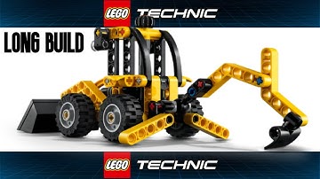 LEGO Technic Backhoe Loader Long Build Construction Toy 42197