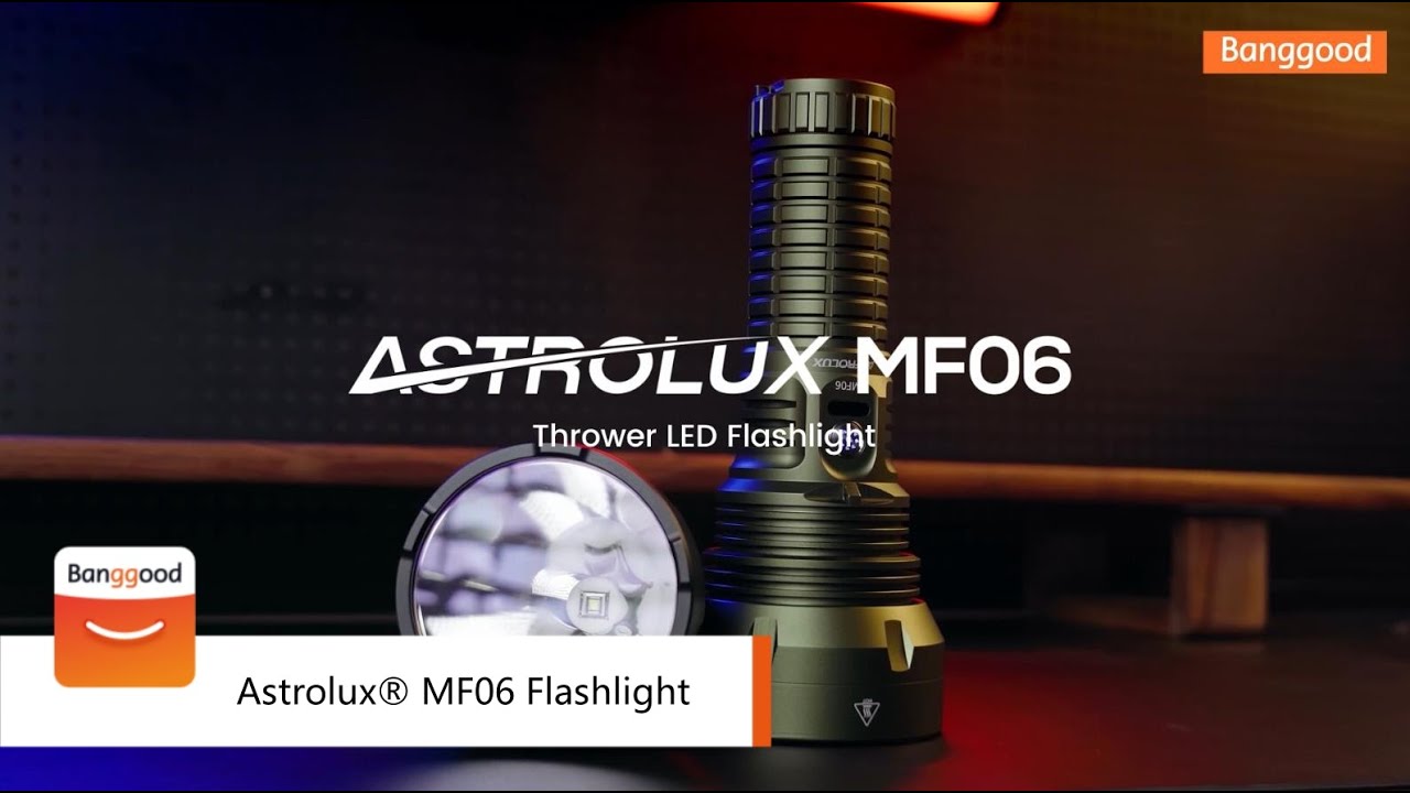 Astrolux® MF06 SBT90.2 6800lm 2126m Flashlight - Shop on Banggood