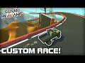 Multiplayer Desert Stunt Race! (Scrap Mechanic #249)
