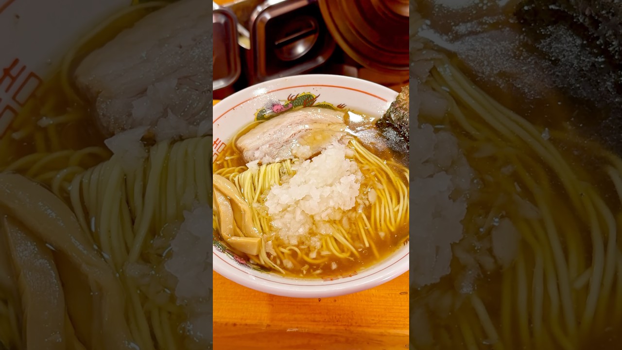 21歳の店主が八王子駅前で始める屋台ラーメン!刻み玉ねぎをのせた八王子ラーメン【屋台ラーメンあおぎり】