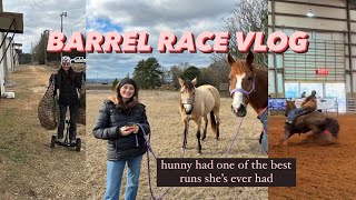 BARREL RACE VLOG// weekend barrel race