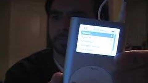 iPod mini video