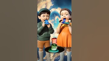 Squid Game AI Slime Crazy Party Cakes ASMR #squidgame #squidgame2 #squidgame3 #asmr #ai