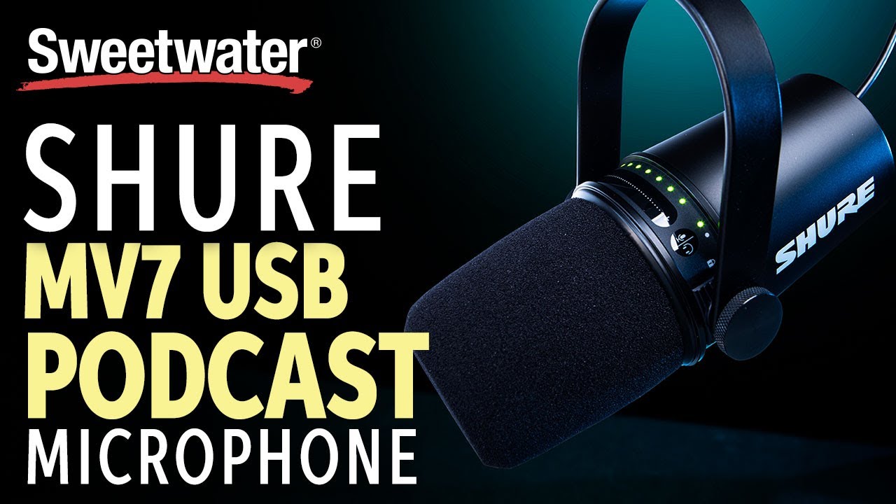 Shure Sm7b Vs Mv7 Mic Shootout Comparison
