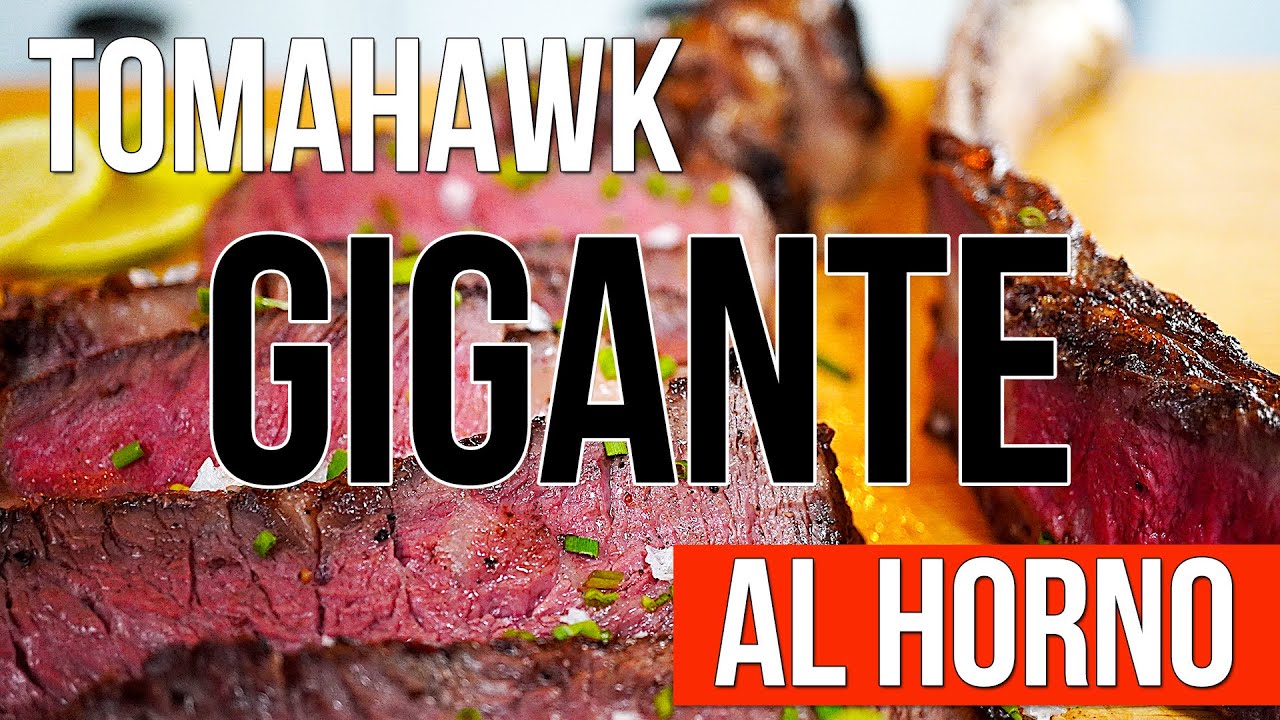Tomahook Como Cocinar un TOMAHAWK PERFECTO al Horno - Tomahawk Mejor que en un ...