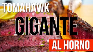 Como Cocinar un TOMAHAWK PERFECTO al Horno - Tomahawk Mejor que en un Restaurante!