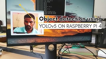 object detection using YOLOv5 on raspbery pi4