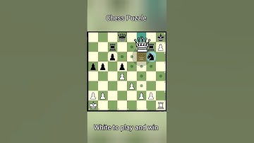 Chess Puzzle White to play #learnchesstrapin30seconds #learnchesstactics #chessstrategyforbeginners