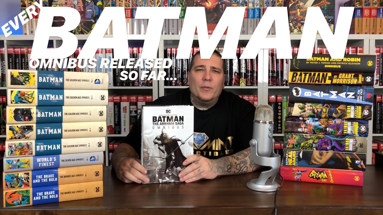 Every BATMAN Omnibus Released So Far... Nov 2018 UPDATE - YouTube