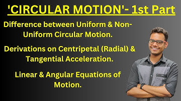 7.1 - Theory on Circular Motion | Lecture 1 | H.C.Verma | NCERT Chapter 4 #jee #ncert #hcverma