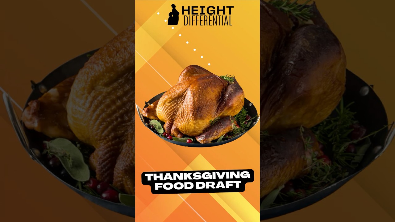 Who Won the Thanksgiving Food Draft? Team Tall vs Team Small