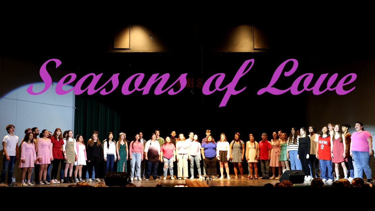 Lafayette High School Choir - Seasons of Love - Day 1 part 2 - YouTube