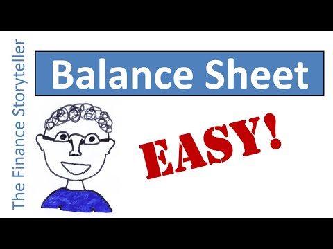 Video: How To Find The Balance Sheet