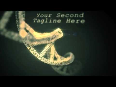 After Effects Template - Source Code  (Binary DNA Strand and Atom Intro)