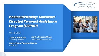 Medicaid Monday: Consumer Directed Personal Assistance Program (CDPAP) Net Worth