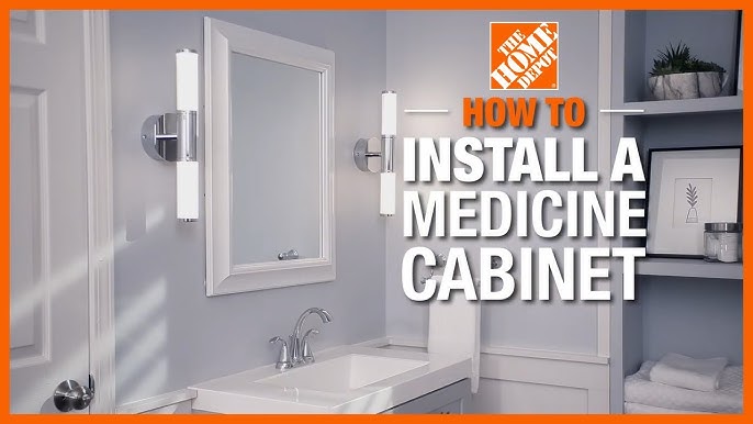 DIY Niche Shelf: Old Bathroom Medicine Cabinet Makeover - A Piece Of Rainbow