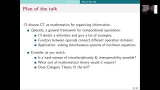 Tutorial on Category Theory: Part 2 – Applied