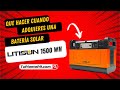 ¿Qué debes hacer cuando adquieres la batería solar Litisun🌞 1500 Watts Hora?