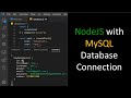 Mysql database connection from node js application