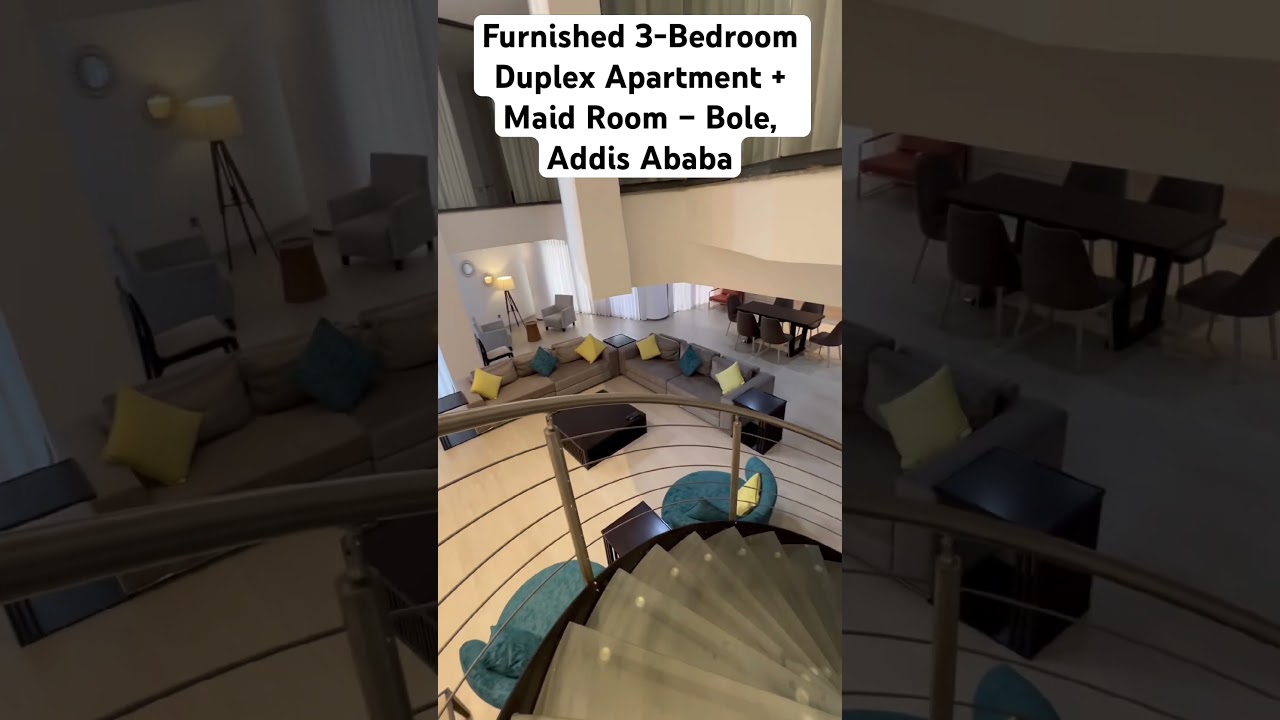 Furnished 3bdrm Duplex in Bole for rent