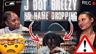 🥶🤫”No Name Dropping” - JDot Breezy (Music Video) | REACTION!!!