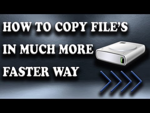 Video: Sådan Kopieres Filer Hurtigt