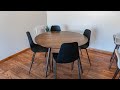 Minimalist Apartment Tour | Small Living Room and Dining Room