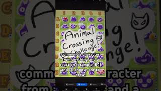 inspired by @Nirami and template by learntheart on tumblr #animalcrossing #artist #artchallenge