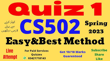 cs502 quiz 1 solution 2023 cs502 quiz no 1 2023 cs502 quiz 1 solution 2023 cs502 quiz 1 spring 2023