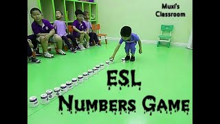 214 - ESL Math Game using Cups | Numbers Game | Counting Game | Mux's ESL games | screenshot 5