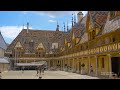 4K Hôtel-Dieu de Beaune Côte-d&#39;Or FRANCE. フランス