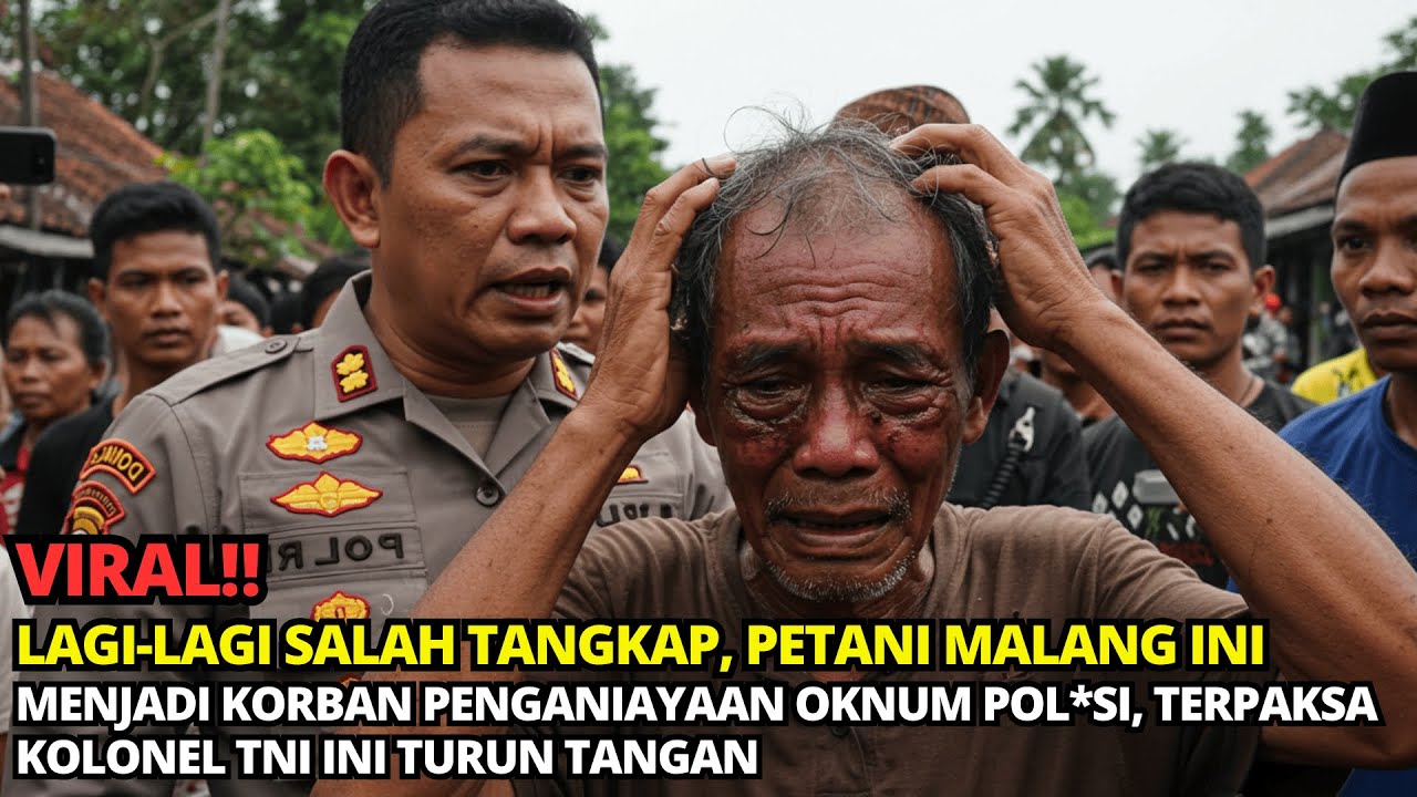 VIRAL‼️ PETANI TUA INI DIANIAYA POLISI, TAPI SIAPA SANGKA DIA JENDERAL TNI‼️INILAH BALASANNYA
