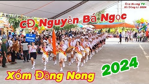 CĐ Nguyễn Bá Ngọc / Xóm Đồng Nong/ Hội Trại Hè Xã Đông Lỗ Hiệp Hòa Bắc Giang Ngày : 1-9-2024