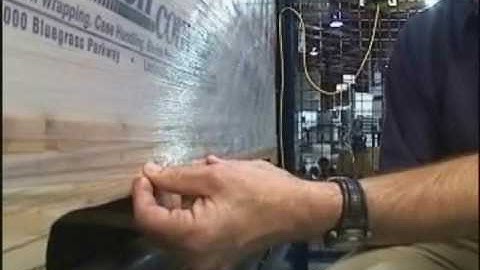 Lantech Pallet Grip -- Q-300 Semi-Automatic Stretch Wrapper