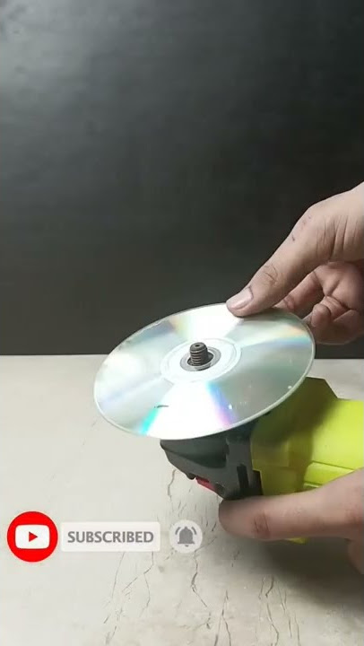 Grinder & DVD CD |Experiment #shorts #viral #youtubeshorts