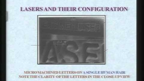 Mod-01 Lec-12 Advanced Machining Processes