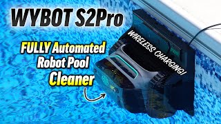 WYBOT S2Pro - The World's First pool cleaner with self-docking and wireless charging features