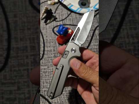 WOW Amazing NEW Lock System Ambidextrous Super Smooth N.U.M.B. Knifeworks N1 Cornerstone PinchLOK