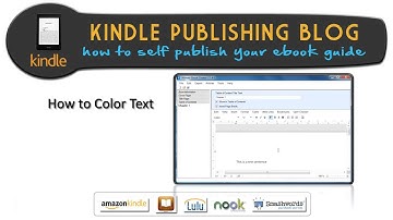 8.Ultimate Ebook Creator How to Color Text - Kindle Publishing Blog