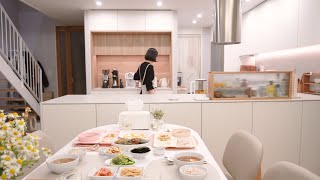 SUB) Daily life of Korean housewife who go grocery shopping, cook, and housekeep