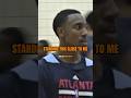 Mike Bibby talks about Jeff Teague FULL COURT PRESSING him in practice #shorts #nba #jeffteague