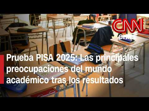 Resultados de la prueba PISA 2025 encienden las alarmas en el mundo académico