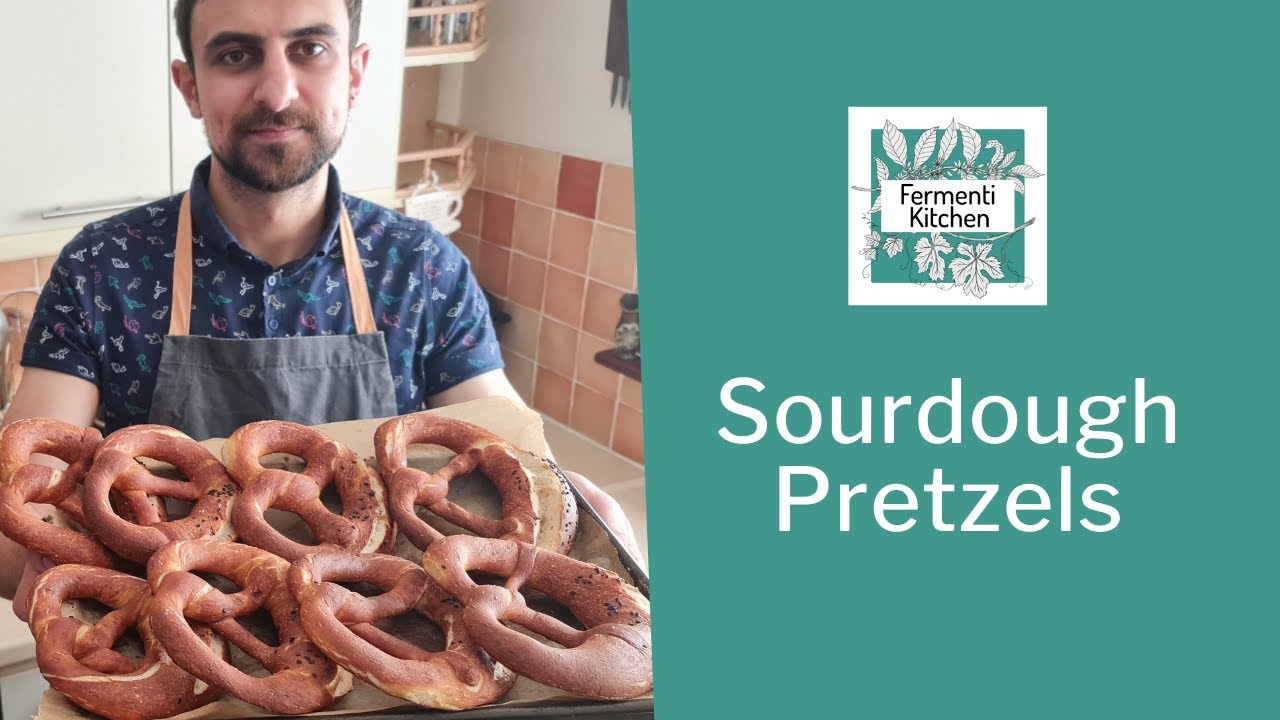 Sourdough Pretzels Recipe (No Lye!) YouTube