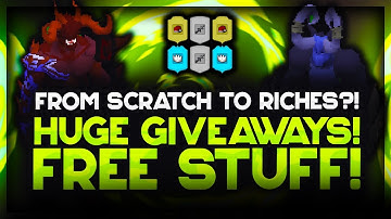 *450+ PLAYERS ONLINE?!* | FROM SCRATCH TO RICHES!! *FREE STUFF* (HUGE GIVEAWAYS) - Lunite RSPS