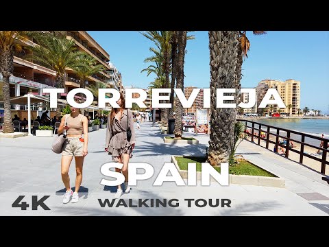4K Torrevieja Spain - Walking Tour 2022 | Costa Blanca 2022