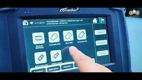 Lonsdor K518ISE Program Toyota Prius 2011 All Smart Key Lost via LKE Emulator by OBD obdii365